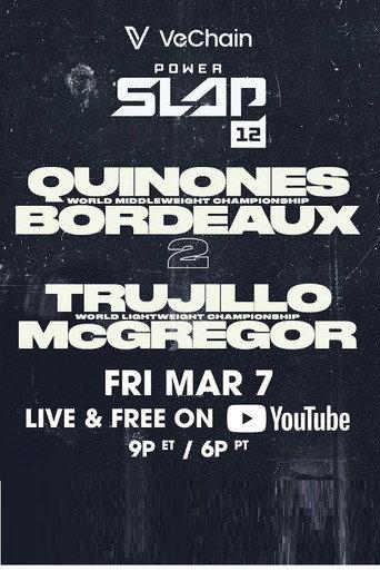 Power Slap 12: Bordeaux vs. Quinonez 2 (2025) poster