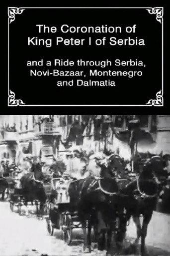 The Coronation of King Peter I of Serbia (1904) poster