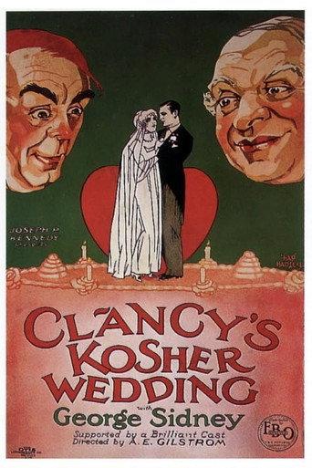 Clancy's Kosher Wedding (1927) poster