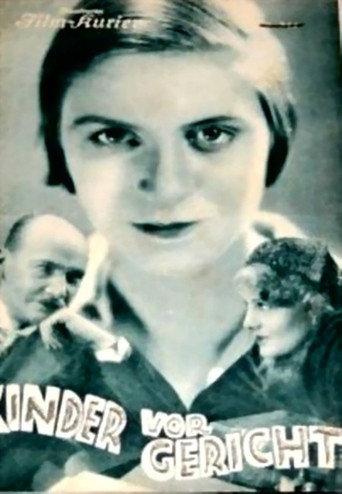 Children in court (1931) poster