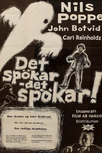 Det spökar - det spökar... (1943) poster