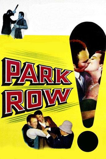 Park Row (1952) poster