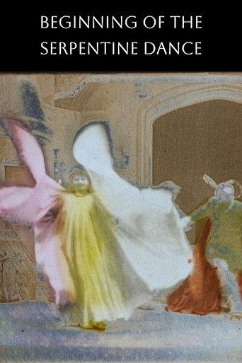 Beginning of the Serpentine Dance (1908) poster