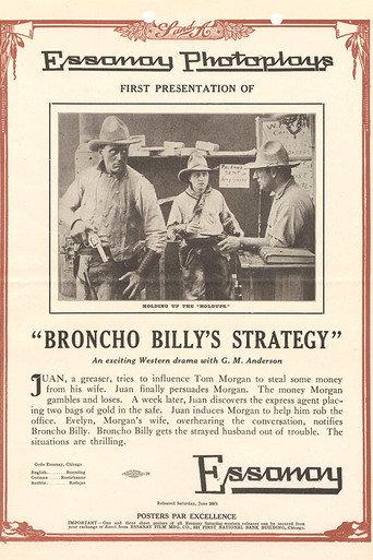 Broncho Billy's Strategy (1913) poster