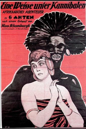A White Woman Among Cannibals (1921) poster