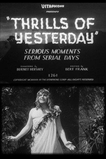 Thrills of Yesterday (1931) poster