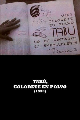 Tabú Powder Blush commercial (1933) poster