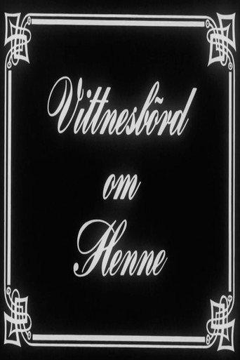 A Testimony About Her (1963) poster