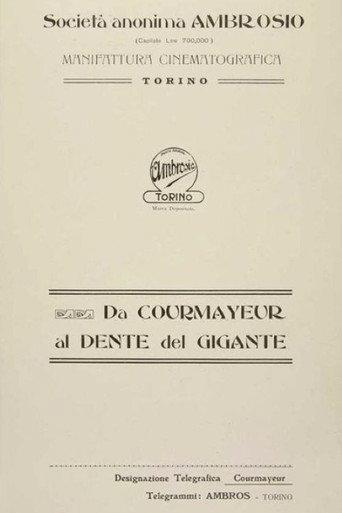 From Courmayeur to the Col du Geant (1910) poster