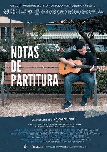 Notas de partitura (2021) poster