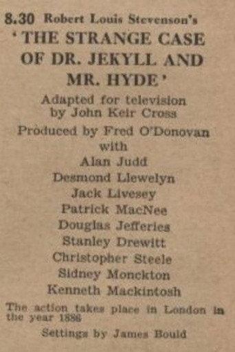 The Strange Case of Dr. Jekyll and Mr. Hyde (1950) poster