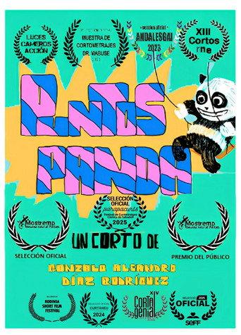 Puntos panda () poster