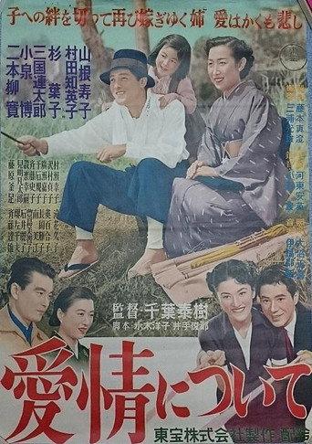 Aijô ni tsuite (1953) poster