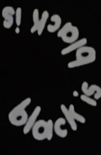 Black Is (1965) poster
