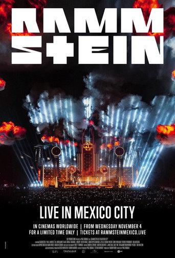 Rammstein – Live in Mexico City (2026) poster