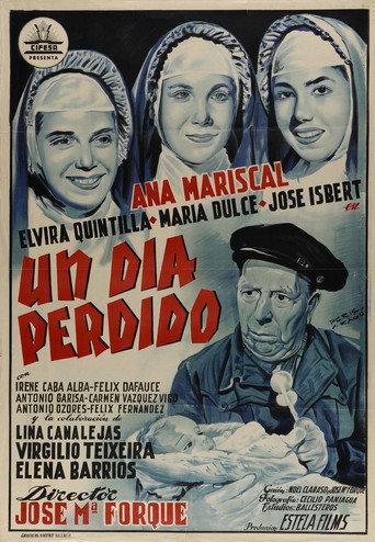 Un día perdido (1955) poster