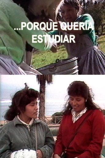Because I Wanted To Study (1989) poster