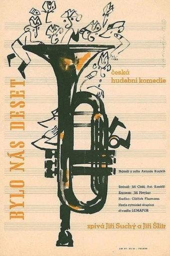 Bylo nás deset (1963) poster