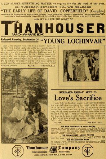 Young Lochinvar (1911) poster
