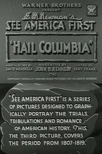 Hail Columbia (1934) poster
