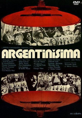Argentinísima (1972) poster