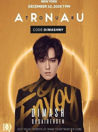 Dimash Kudaibergen - ARNAU Tour in New York (2019) poster