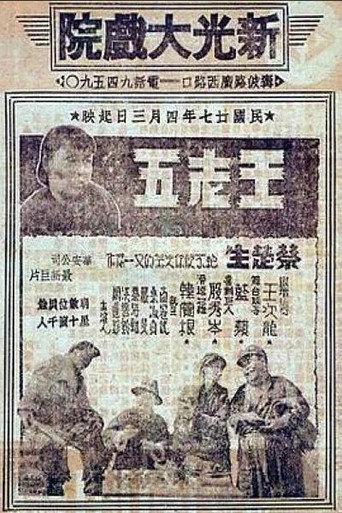 Wang Laowu (1937) poster
