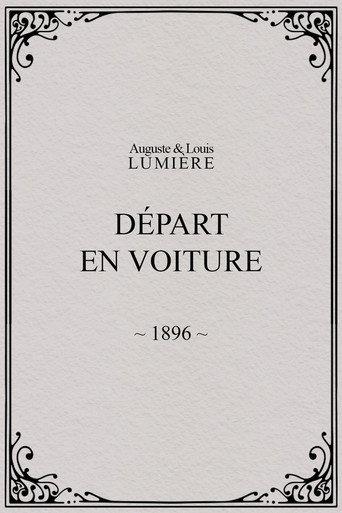 Départ en voiture (1896) poster