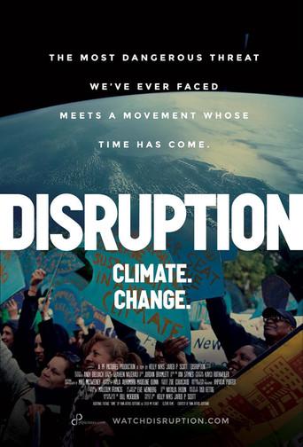 Disruption: Climate. Change. (2014) poster