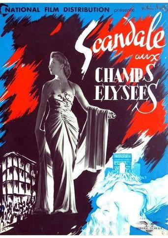 Scandal on the Champs-Élysées (1949) poster