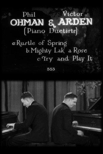 Phil Ohman & Victor Arden (Piano Duetists) (1927) poster