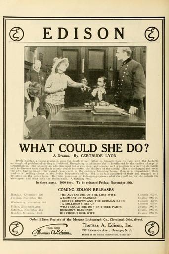 What Could She Do? (1914) poster
