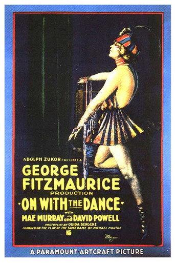 On with the Dance (1920) poster