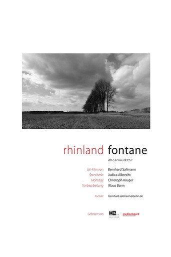 Rhinland. Fontane (2018) poster
