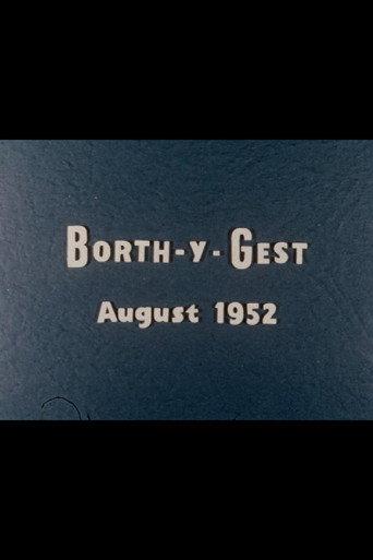 Borth-y-Gest: August 1952 (1952) poster