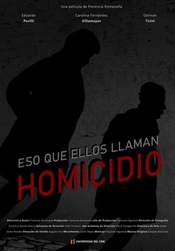They call it murder () poster