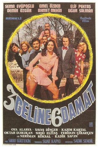 Üç Gelin Altı Damat (1975) poster