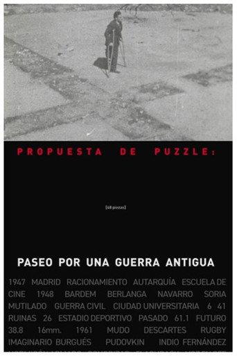 Propuesta de puzzle: Paseo por una guerra antigua (48 piezas) (2024) poster