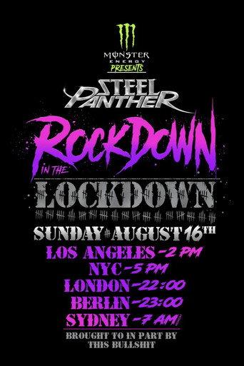 Steel Panther - Rockdown In The Lockdown (2020) poster