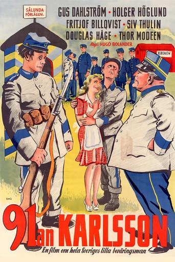 Private Number 91-Karlsson (1946) poster