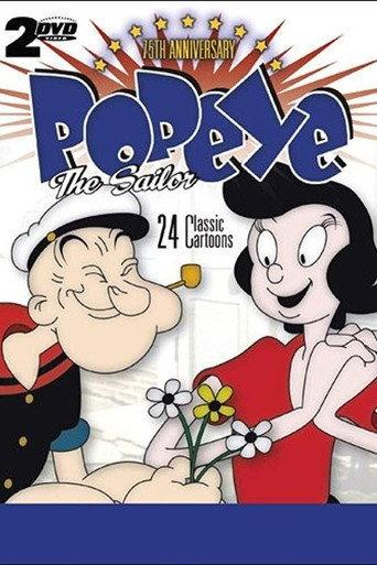Popeye the Sailor, 75th Anniversary, Volumes 1 & 2: 24 Classic Cartoons (2004) poster