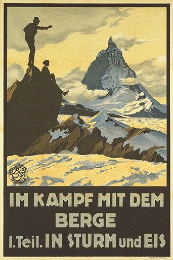 Im Kampf mit dem Berge (1921) poster