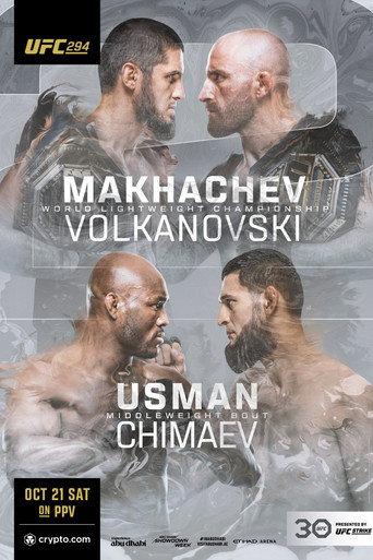 UFC 294: Makhachev vs. Volkanovski 2 (2023) poster