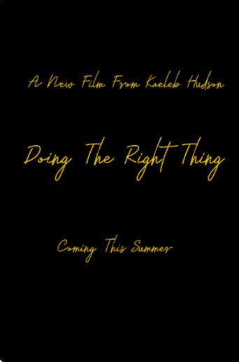 Doing The Right Thing () poster