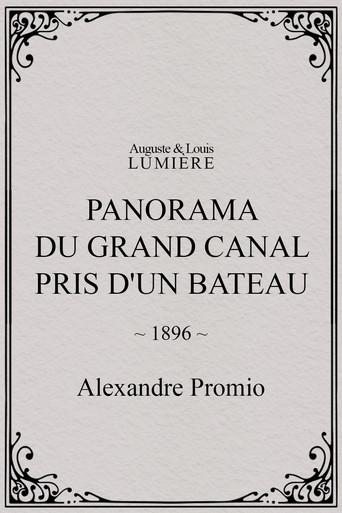 Panorama of the Grand Canal Taken from a Boat (1896) poster