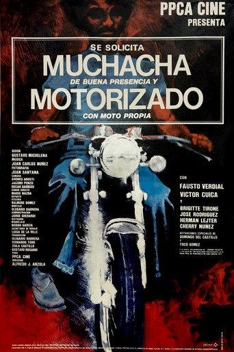 Wanted: Good Looking Receptionist and Messenger with His Own Motorcycle (1977) poster