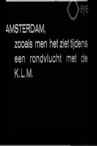 Amsterdam, zooals men het ziet tijdens een rondvlucht met de K.L.M. (1933) poster