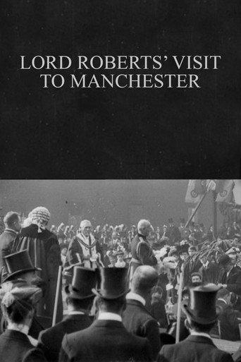 Lord Roberts' Visit to Manchester (1901) poster