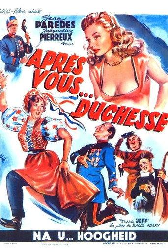 After You, Duchess (1954) poster