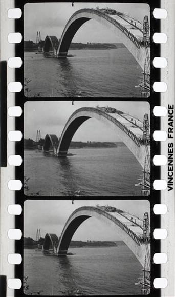 Pont Albert-Louppe, Plougastel, Bretagne () poster